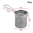 thumbnail image 2 of Mosiee Stainless Steel Strainer Hotpot Filter Colander Silver Stainless Steel, 2 of 9