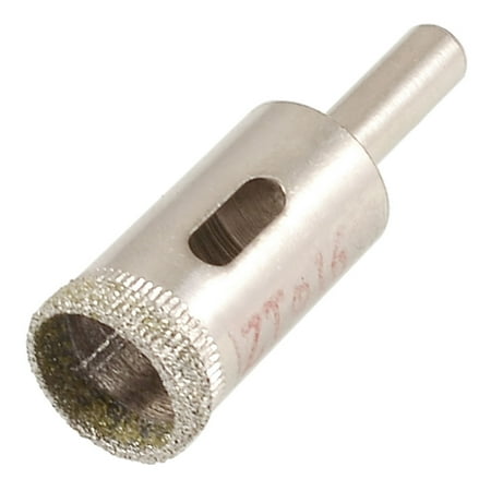 

Unique Bargains 6mm Long Shank 16mm Dia Diamond Tipped Tile Ceramic Glass Hole Saw