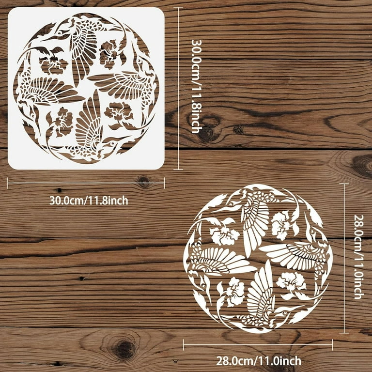 Dragon Eye Painting Stencil 11.8x11.8inch Reusable Eye of The