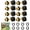 8 Sets, variant on Garden Hose Quick Connector,3/4 Inch GHT Solid Brass Garden Hose Quick Connect Fittings, Water Hose Connectors with Leak-Proof Seal & Universal Fit for Outdoor Gardening and Cleaning Use (4 Sets)
