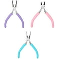 thumbnail image 2 of Pliers Set, Steel + Plastic Jewelry Tool Pliers Kit Jewelry Pliers Tool Mini Pliers Practical Easy to Use for Jewelry Repairing Workers for Jewelry Repair, 2 of 3