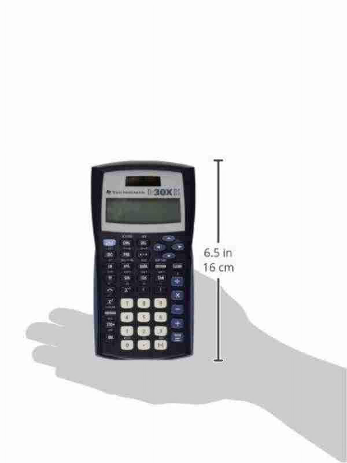 Texas Instruments TI-30X IIS Scientific Calculator, Black photo 2