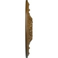 thumbnail image 4 of Ekena Millwork 26"OD x 3"P Tristan Ceiling Medallion (Fits Canopies up to 5 1/2"), Hand-Painted Smokey Topaz Crackle, 4 of 5