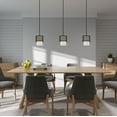 thumbnail image 6 of Livex Lighting  Braddock 1-Light Bronze Mini Pendant - 7"Dia. x 16.75"-46.75"Adj. H, 6 of 10
