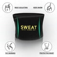 thumbnail image 2 of FITVALEN Sweat Waist Trainer Trimmer for Women Tummy Control Girdle Neoprene Ab Slimming Belt Sauna Suit, 2 of 7