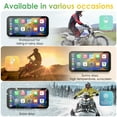 thumbnail image 2 of Carpuride Moto Pantalla CarPlay, Cámaras de Tablero Dual 1080P, Impermeable IP67, Pantalla Táctil (603D), 2 of 13