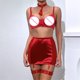 thumbnail image 2 of Gibobby Sujetador De Encaje Para Mujer Lencería sexy para mujer, diseño de mujer con juego de lencería sexy(Rojo, M), 2 of 5