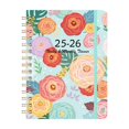 thumbnail image 5 of Kchsji 2025 Personalized Weekly Monthly Planner Flower Schedule English Diary A5 Coil Binding Notebook for Daily Planning Goal Tracking Note Taking Business Personal Organizer Large Writing Space, 5 of 9
