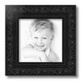 thumbnail image 2 of ArtToFrames 9" x 9" Majestic Black Picture Frame, 9x9 inch Black Wood Poster Frame (WOM-5120), 1 Pack, 2 of 6