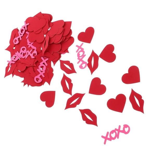 MERRYHAPY 1Set Paper Confetti Biodegradable Assorted Color Romantic Wedding Decoration for Valentine's Day Party