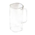 thumbnail image 3 of Vasos de vidrio, Botella de vidrio para beber, Taza de vidrio cuadrada transparente de 400 ml, Copa individual transparente, 3 of 9