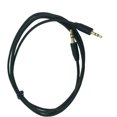 thumbnail image 4 of Cable adaptador de audio de alta calidad de 2,5 mm macho a 3,5 mm macho que funciona con el conector auxiliar de coche macho a macho para la línea de grabación Navegación GPS (1,5 m), 4 of 5