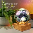 thumbnail image 1 of EIMELI Fireworks Star Projector Light Festive Night Light USB Bedside Lamp, 1 of 6