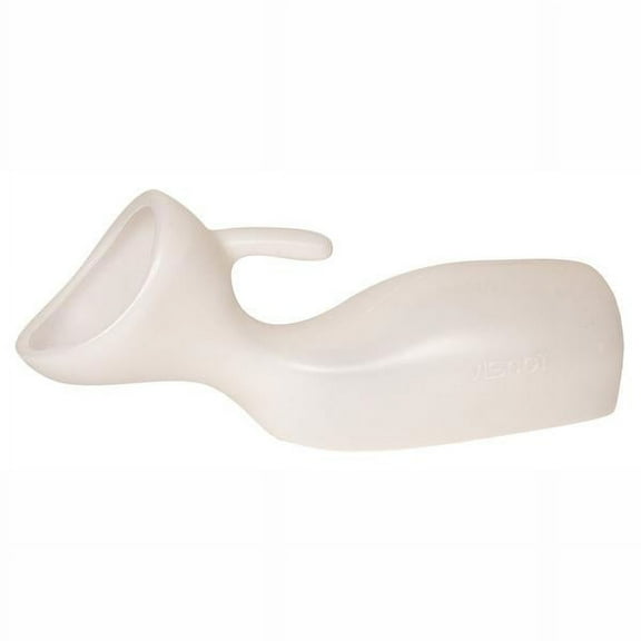 PCP Female Urinal, Portable, Bed Pan, Clear Plastic,