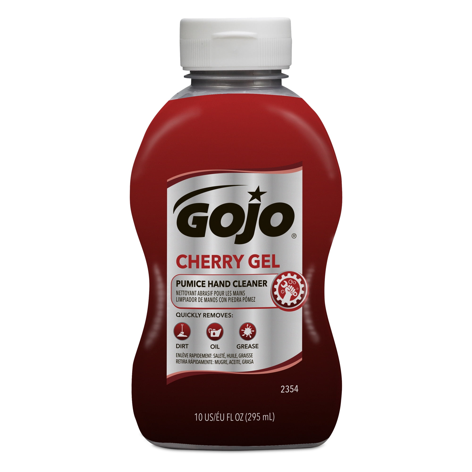 GOJO® Cherry Gel Pumice Hand Cleaner 10 fl oz Squeeze Bottle