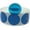 Blue, variant on Red Transparent Colored Labels | 1" inch Round - 500 Pack | InStockLabels.com