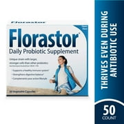Florastor Vegetable Capsules, 50 count