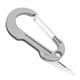 thumbnail image 4 of Mini llavero con cuchillo EDC portátil, llavero pequeño con clip de mosquetón, llavero pequeño con cuchillo, multiherramienta, llavero, abridor de botellas, claridad notable, 4 of 14