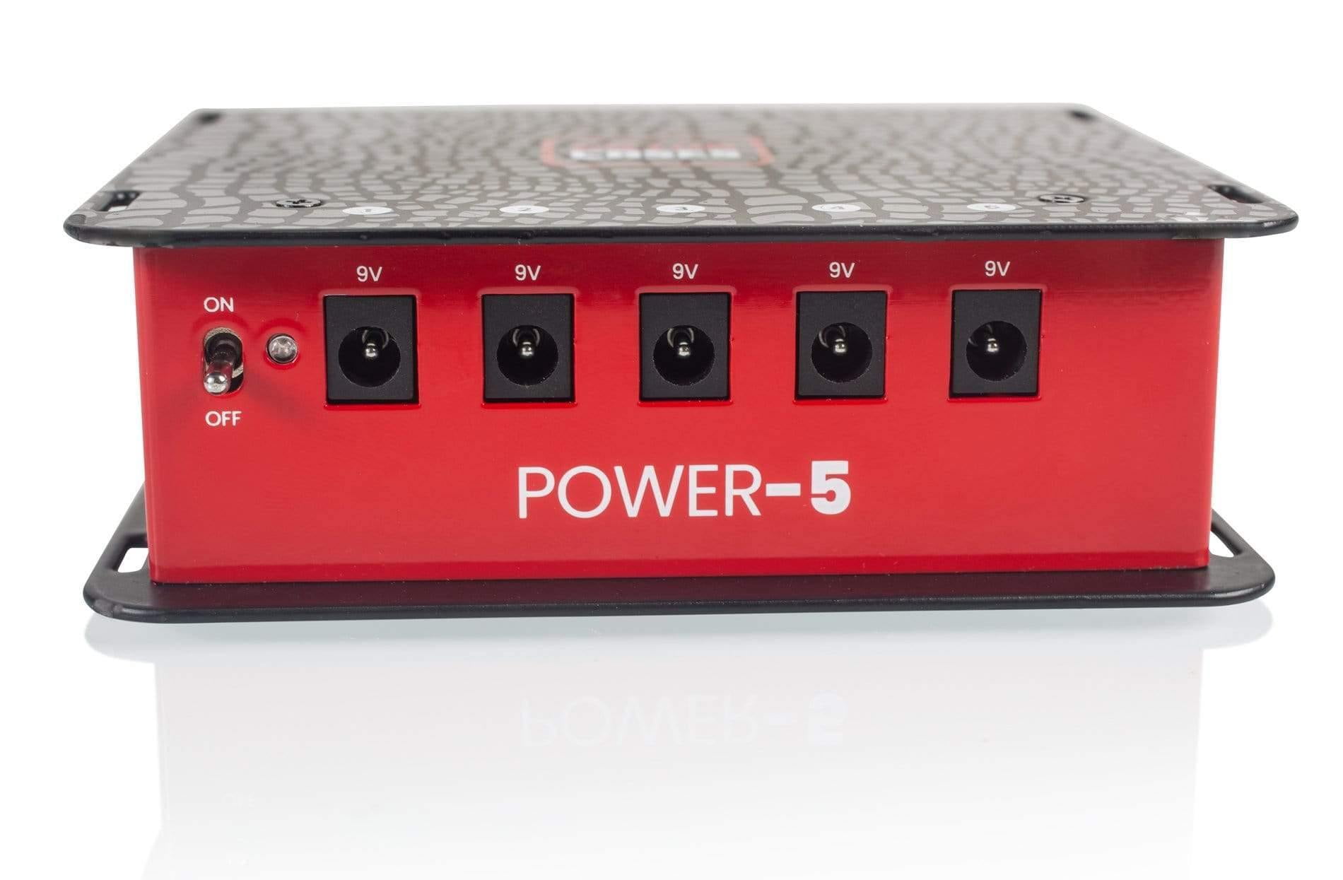 Gator GTR-PWR-5 Pedalboard Isolated Power Supply - 5 Outputs