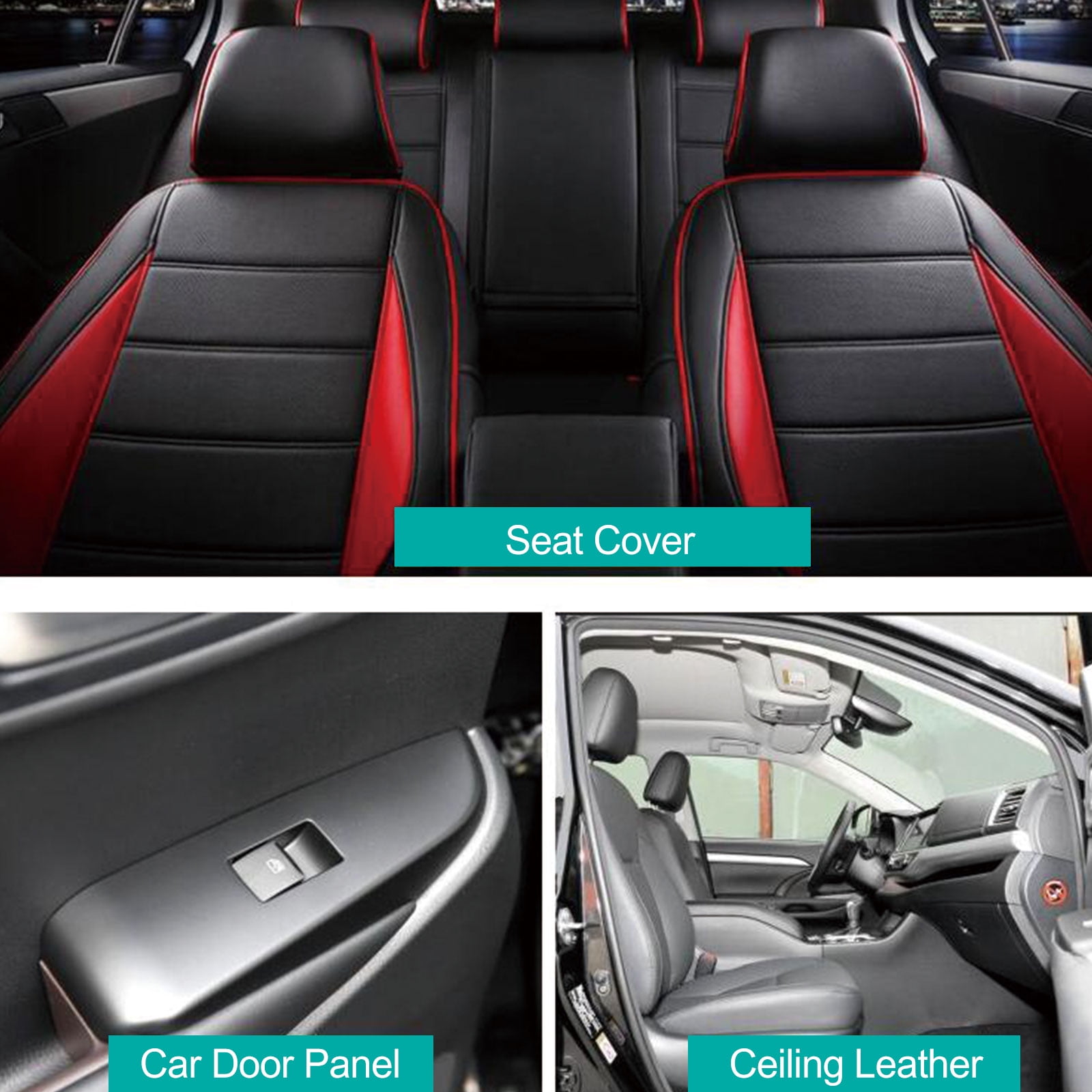 Synthetic Leather Fabric Upholstery Vinyl Material for Seat Replace, Craft Sewing, Handmade DIY (Blue,54" x 68")