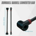 thumbnail image 6 of KORIKAHM Dumbbell Barbell Converter Bar, Adjustable Weight Capacitry Bar Convert to Dumbbell Set for Home Gym Strength Training, 6 of 8