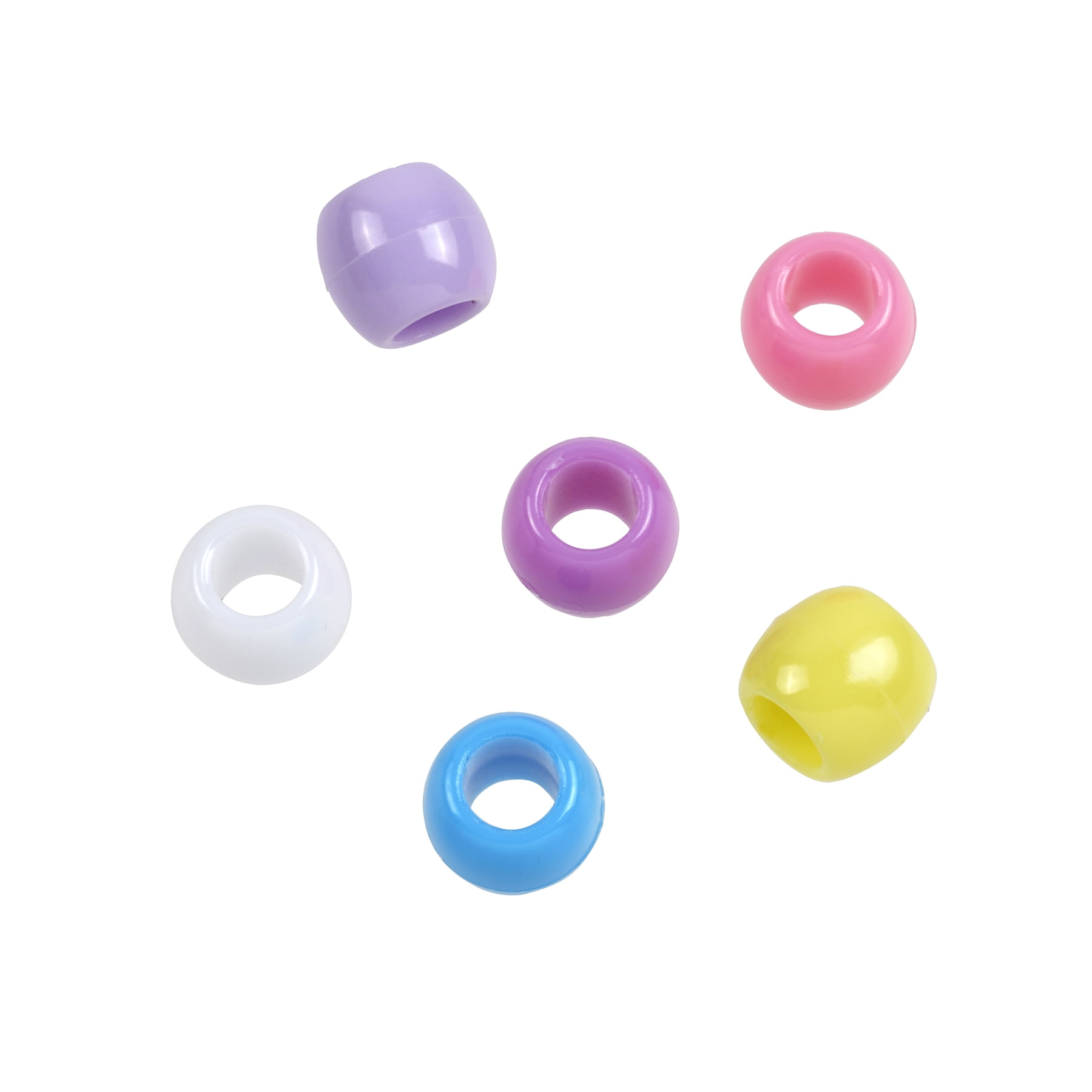12 Packs: 580 ct. (6,960 total) Pastel Mixed Pony Beads by Creatology