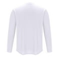 thumbnail image 5 of Drindf Mens Long Sleeve Muscle T Shirts Ribbed Knit Basic Tees Casual V Neck Tops Solid Color T-Shirt Lightweight Slim Fit Tshirt Top for Men Plain T-shirts, 5 of 8