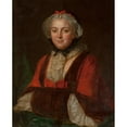 thumbnail image 3 of Circle of François Hubert Drouais 15x18 Black Modern Framed Museum Art Print Titled - Portrait of Marie Leczinska, Queen of France, 3 of 5
