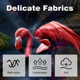 thumbnail image 3 of Flamingo Elegant Velvet Throw Pillow Covers Set of 2 for Bed and Throw Pillows - 16x16, 18x18, 20x20 Inches with Unique Patterns for Home Decor and More, 3 of 6