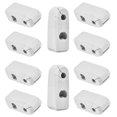thumbnail image 5 of 10 Pcs EAS System Shop Hook Lock Anti Theft Cargo Security EAS Lock (White), 5 of 5