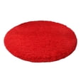 thumbnail image 2 of Cateissary Alfombrilla de noche para dormitorio, alfombrillas de forma redonda, bonita alfombra lavable, alfombra y cómoda, a la moda para sala de Juegos de accesorios de baño Vino rojo Cateissary HA072046-01, 2 of 6