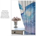 thumbnail image 4 of Dragon Phoenix Blackout Curtains Red Blue Sun Moon Thick Clouds Mythical Animal Fighting Window Treatments for Boys Kids Bedroom Living Room Kitchen 84" W X 84" L, 4 of 6