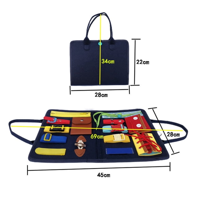 Shoe Lace Activity Board,Toddler Sensory Activity Board Sensory Activity Board Dress Activity Board Ultimate Reliability