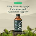 thumbnail image 3 of Gaia Herbs Black Elderberry Syrup - Made with Organic Black Elderberries (Sambucus nigra) for Immune System Support* - USDA Certified Organic Formula - 5.4 Fl Oz (About 32 to 128 Servings), 3 of 9