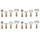 thumbnail image 1 of 16X Ravioli Maker Cutter Stamp Set-Leading Cortador de Masa y Sellos de Prensa con Manejar de Madera-para Ravioles, Pasta, LasañA de Albóndigas, 1 of 5