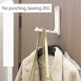 thumbnail image 5 of Laundry Hanger, Telescopic Folding Hanger, Wall Mounted Clothes Drying Rack, Easy Installation + Space-Saving Design, for Home Use, Laundry Room Essentials, Closet Organizer, Drying UKHBMC, 5 of 9