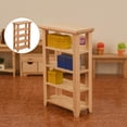 thumbnail image 3 of 2x1/12 Mini Almacenamiento Vitrina Estante Decoración Juguetes CUTICAT Escena de casa de muñecas en miniatura, 3 of 8