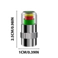 thumbnail image 2 of Ohmyroo Tire Pressure Monitor Nozzle Caps with 3-Color Indicator 4-Pack, 2 of 8