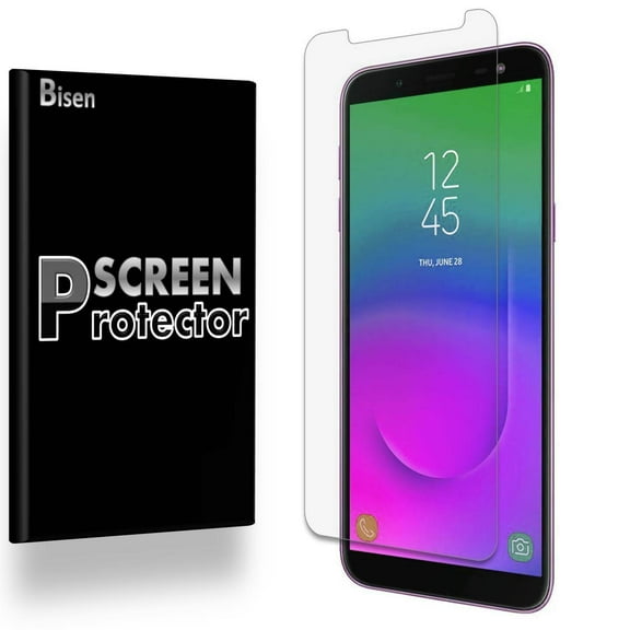 Fit For Samsung Galaxy J6 (2018) [4-Pack BISEN] Ultra Clear Screen Protector, Anti-Scratch, Anti-Shock