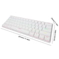 thumbnail image 3 of Teclado inalámbrico 2.4G Teclado mecánico 2000mAh GK023 para la oficina de juegos de ESports, 3 of 9
