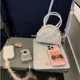 thumbnail image 4 of Bolsos de mano a cuadros azules MBTI para mujer, pequeños y bonitos bolsos de hombro con lazo, diseño de moda, estilo Harajuku, estilo literario Kawaii, monedero para mujer, 4 of 5