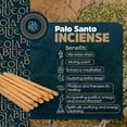 thumbnail image 3 of Ola Blue Palo Santo Incense Sticks (12 Pack) from Peru Premium Authentic - Handmade & Hand Rolled Natural Wood - Cleansing Bad Energy & Relieve Stress Holy Wood (Bursera Graveolens Wood), 3 of 8