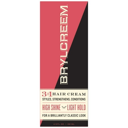 Brylcreem High Shine 3n1 Hair Cream for Men that Styles Strengthens and Conditions Hair, 4.5 Fluid (Mens Best Hair Style)