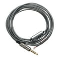 thumbnail image 1 of DIY Cable para Audifonos con micrófono Reemplazo de alambre de cobre puro Conector macho de 3,5 mm a Eccomum  3.5mm, 1 of 7