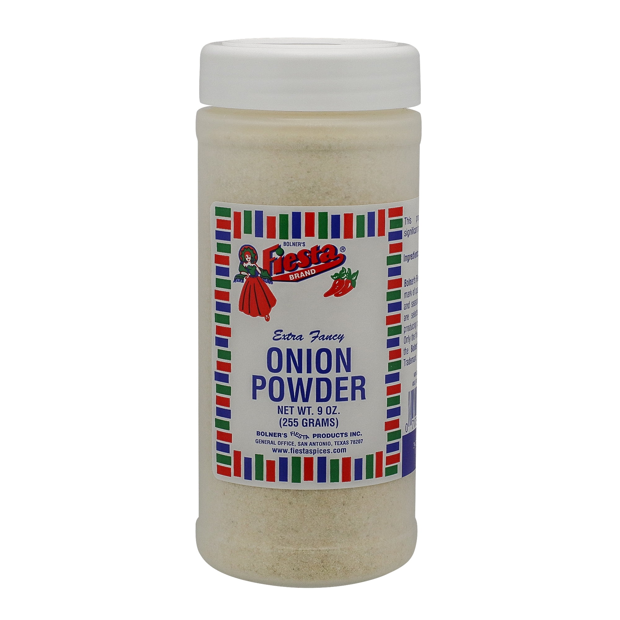 Bolners Fiesta Onion Powder, 9 Oz Jar