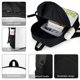 thumbnail image 4 of Hombre Servilleta-theme Backpack, Campus style schoolbag Bookbag with Adjustable Shoulder Straps And Large Zip Compartment, Unisex Travel Bags., 4 of 6