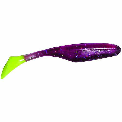 Bass Assassin SSA25211 Sea Shad Purple Canary 4" Soft Plastic Fishing Lure