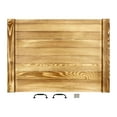 thumbnail image 5 of Pine Wood Stove Top Cover 30*22*1.2in Stove Top Cover for Use in Home Kitchens, Restaurants, and Camping as a Tray for Meal Preparation, 5 of 15