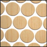 - Hardrock Maple Fastcaps (Sheet of 53 caps)
