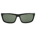 thumbnail image 2 of Sea Striker Keeper Grey Polarized Sunglasses, Shiny Black, Solid Grey, One Size (023800), 2 of 8